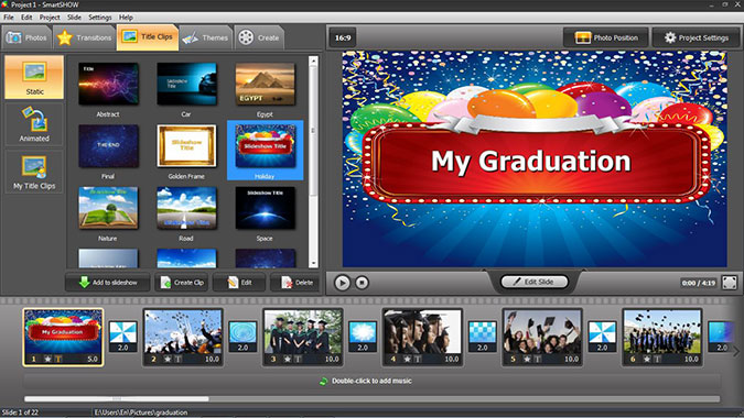 Graduation Slideshow Ideas | Make Kick-Ass Videos with Songs